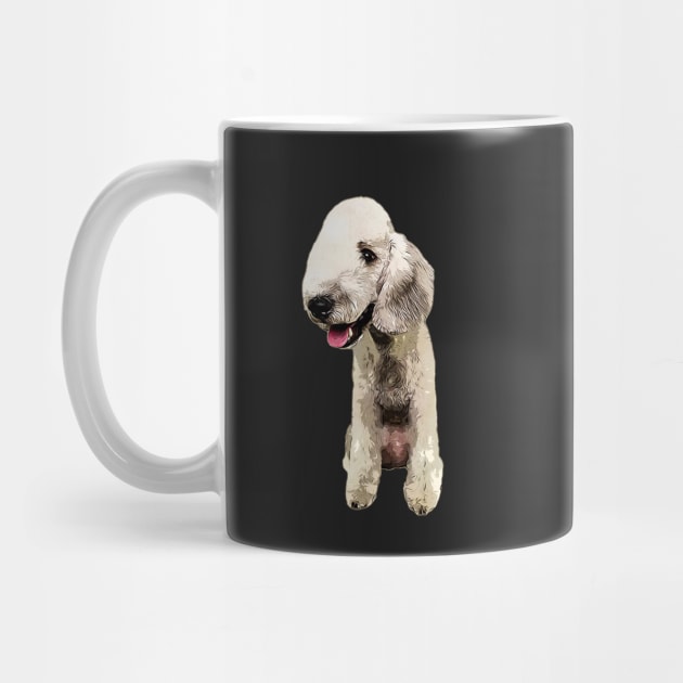 Bedlington Terrier Cute Pup by ElegantCat